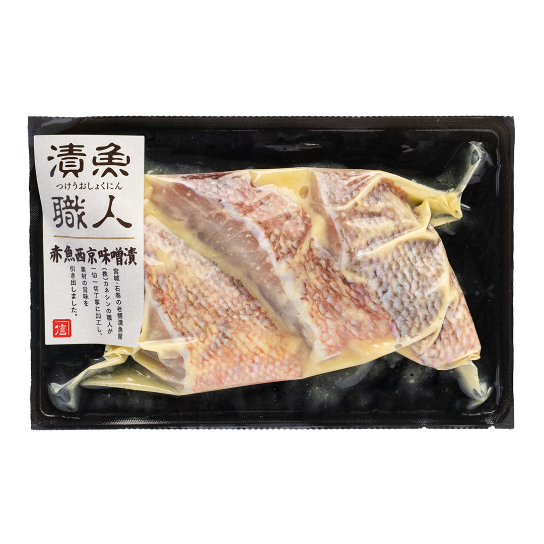 –　漬魚職人/赤魚西京味噌漬　オンラインショップ　3切×5P　カネシン