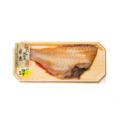 白だし仕込み ゆず風味（安藤醸造の白だし使用）/赤魚 4P